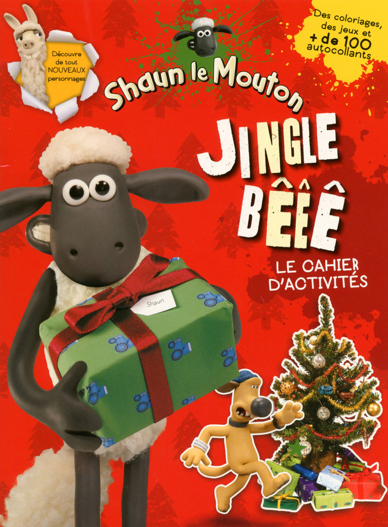 Le cahier d'activités Shaun le mouton jingle Bêêê