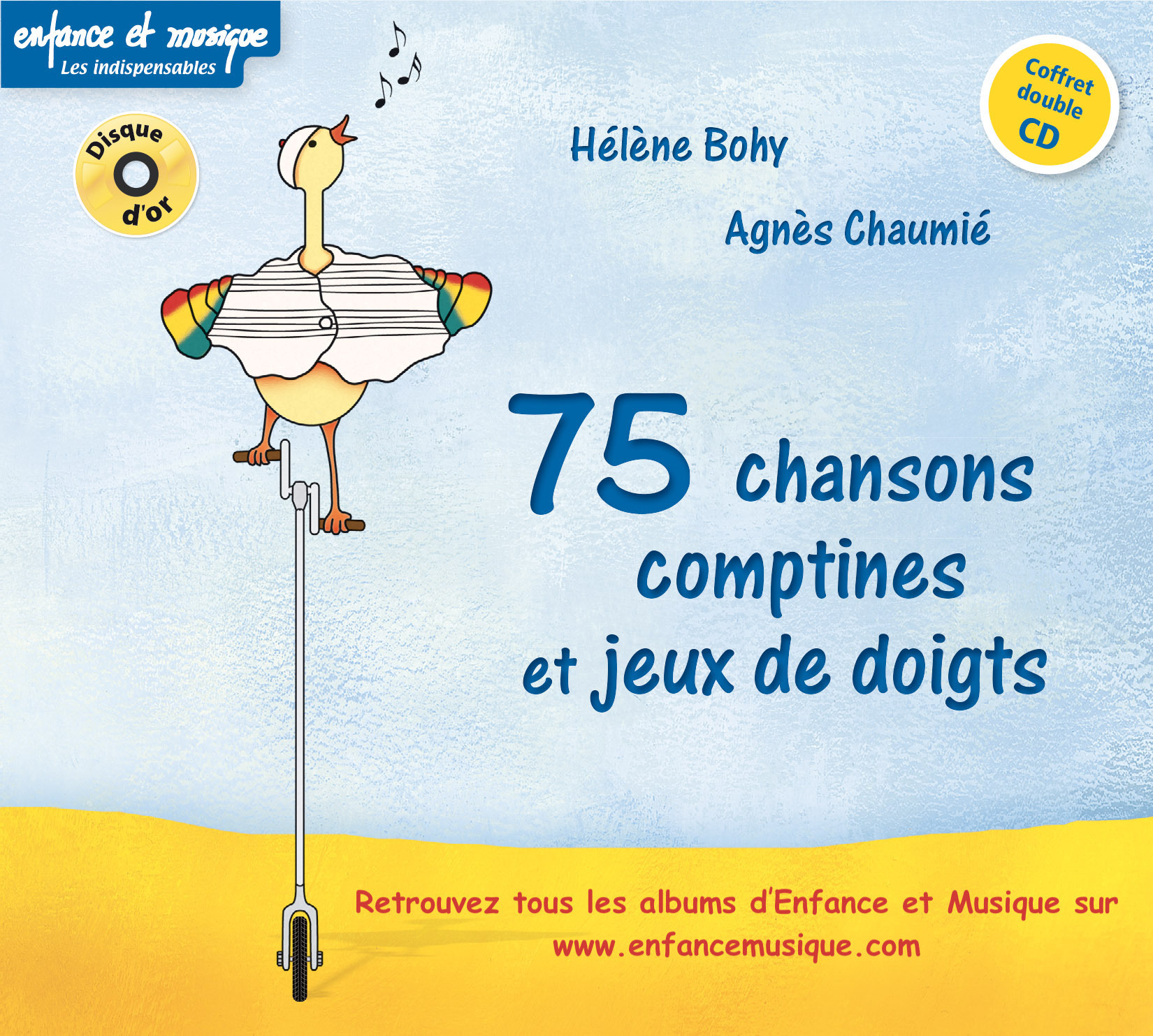 75 chansons comptines jeux de doigts Enfance et Musique