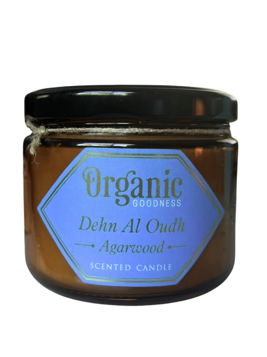 Bougie parfumée Organic en Cire végétale Bois d'Oud 200 grs