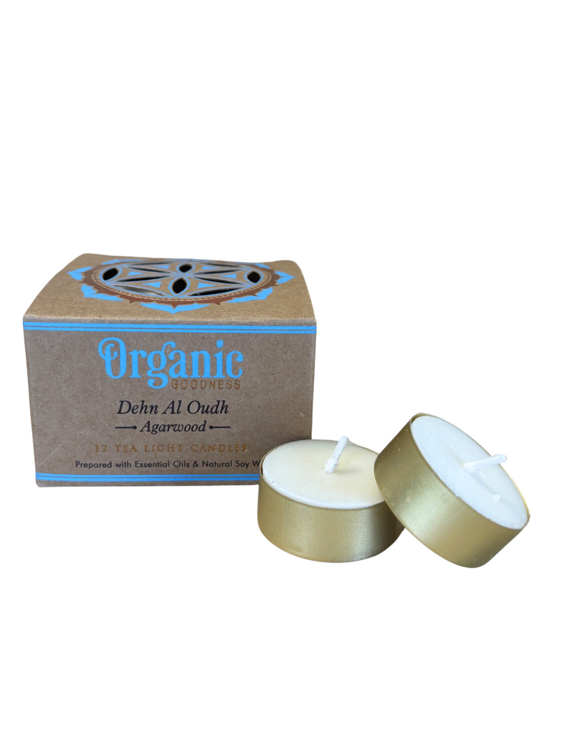 Bougie chauffe - plat parfumée Organic Bois d'Oud