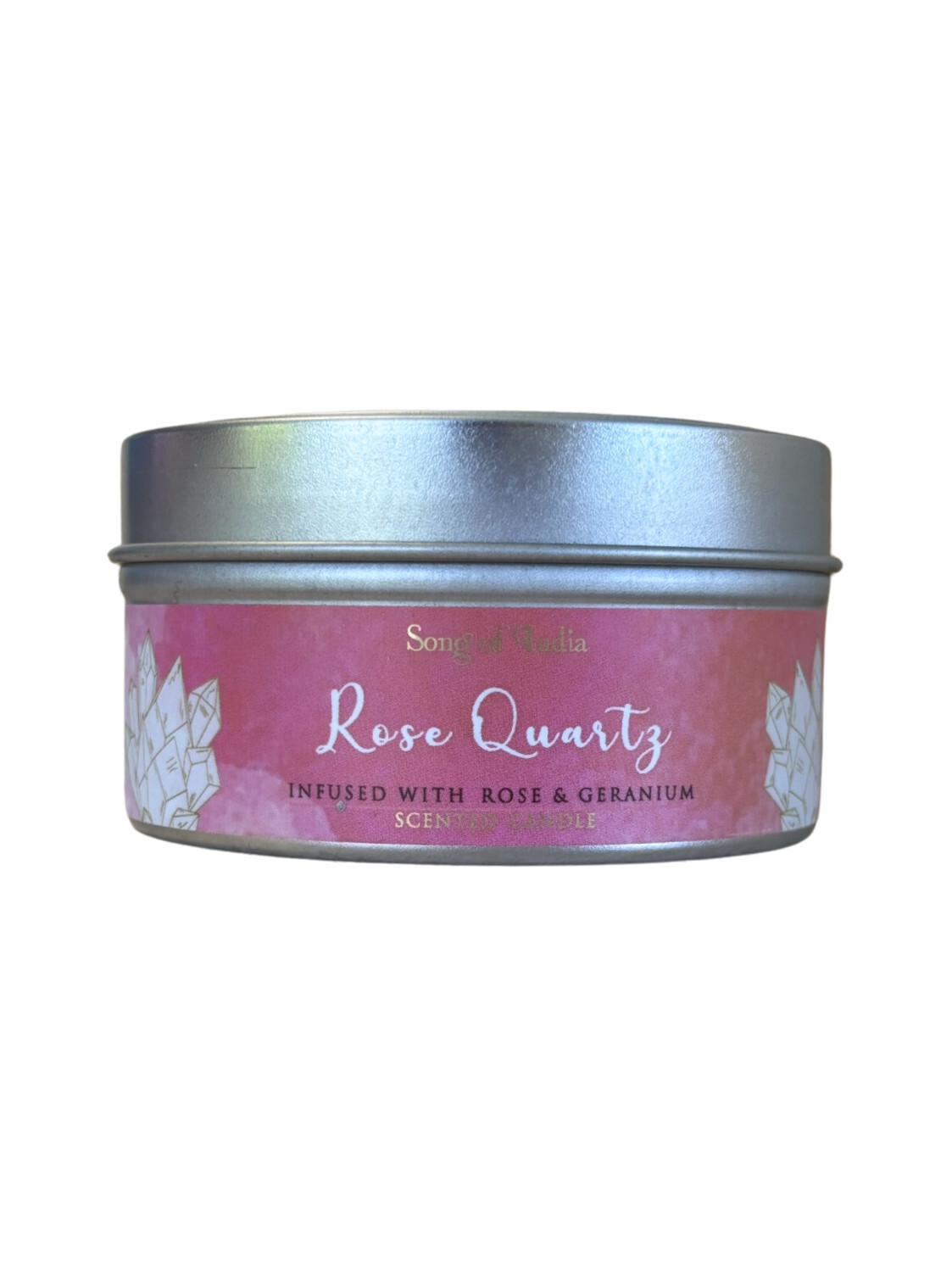 Bougie parfumée Pierres de Guérison Quartz rose 80 g