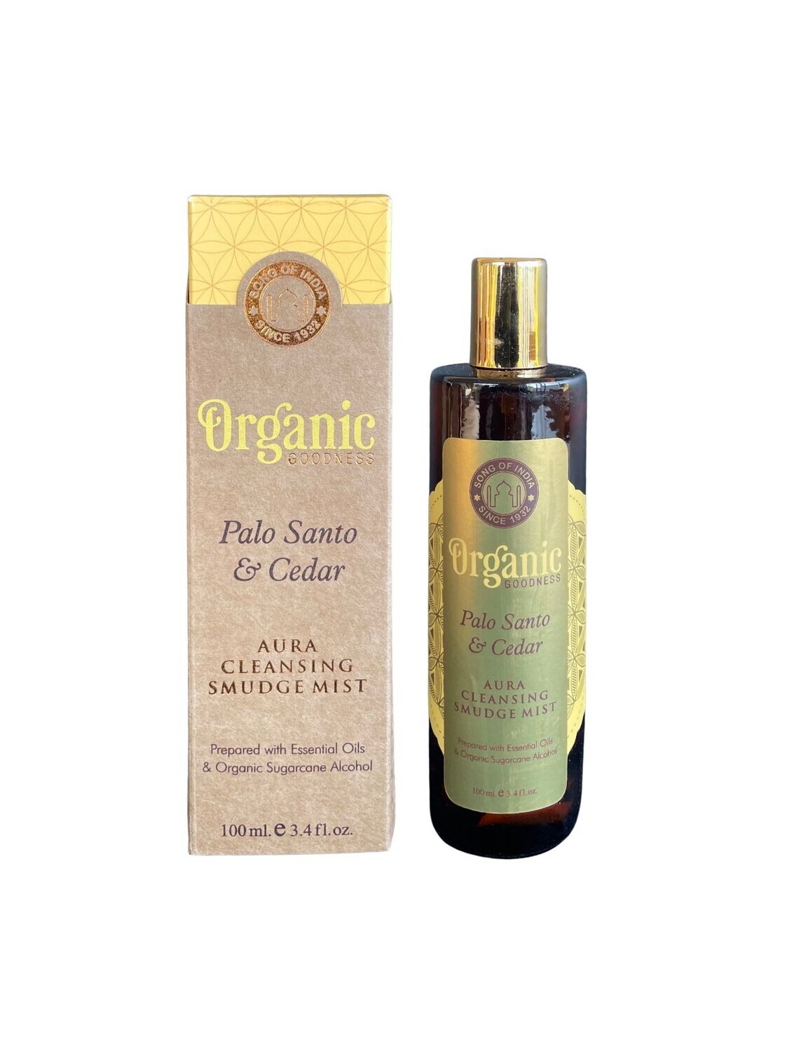Spray de purification Organic Palo Santo et Cèdre
