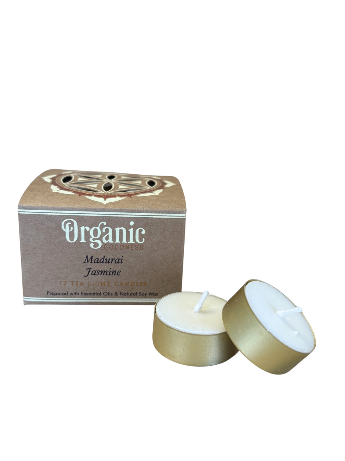 Bougie chauffe - plat parfumée Organic Jasmin