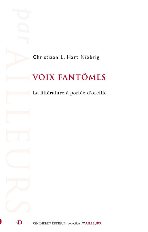 Voix fantômes - la littérature à portée d'oreille