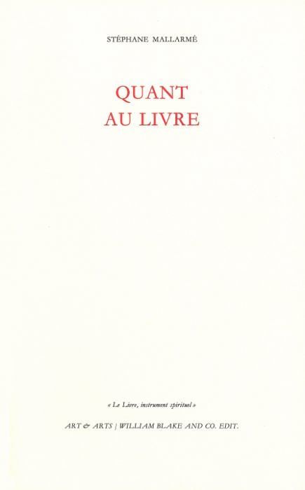 Quant au Livre