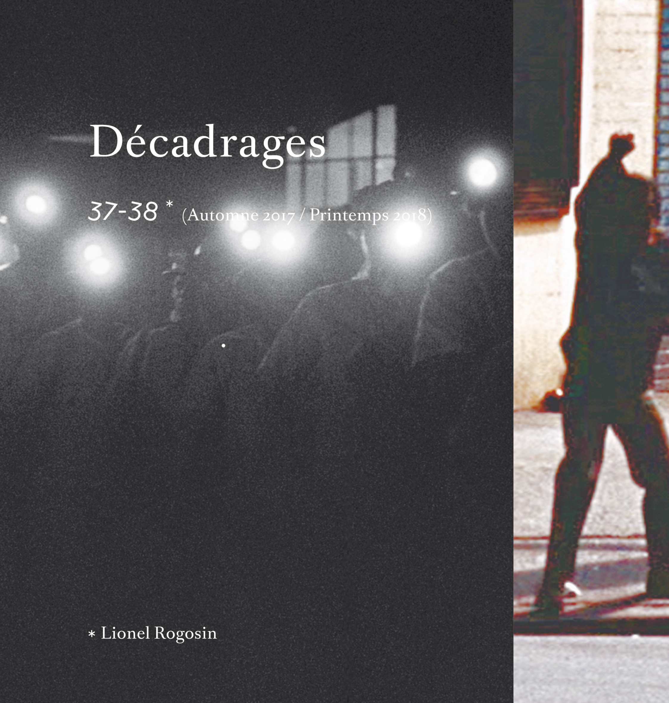 DECADRAGES, N 37-38. LIONEL ROGOSIN
