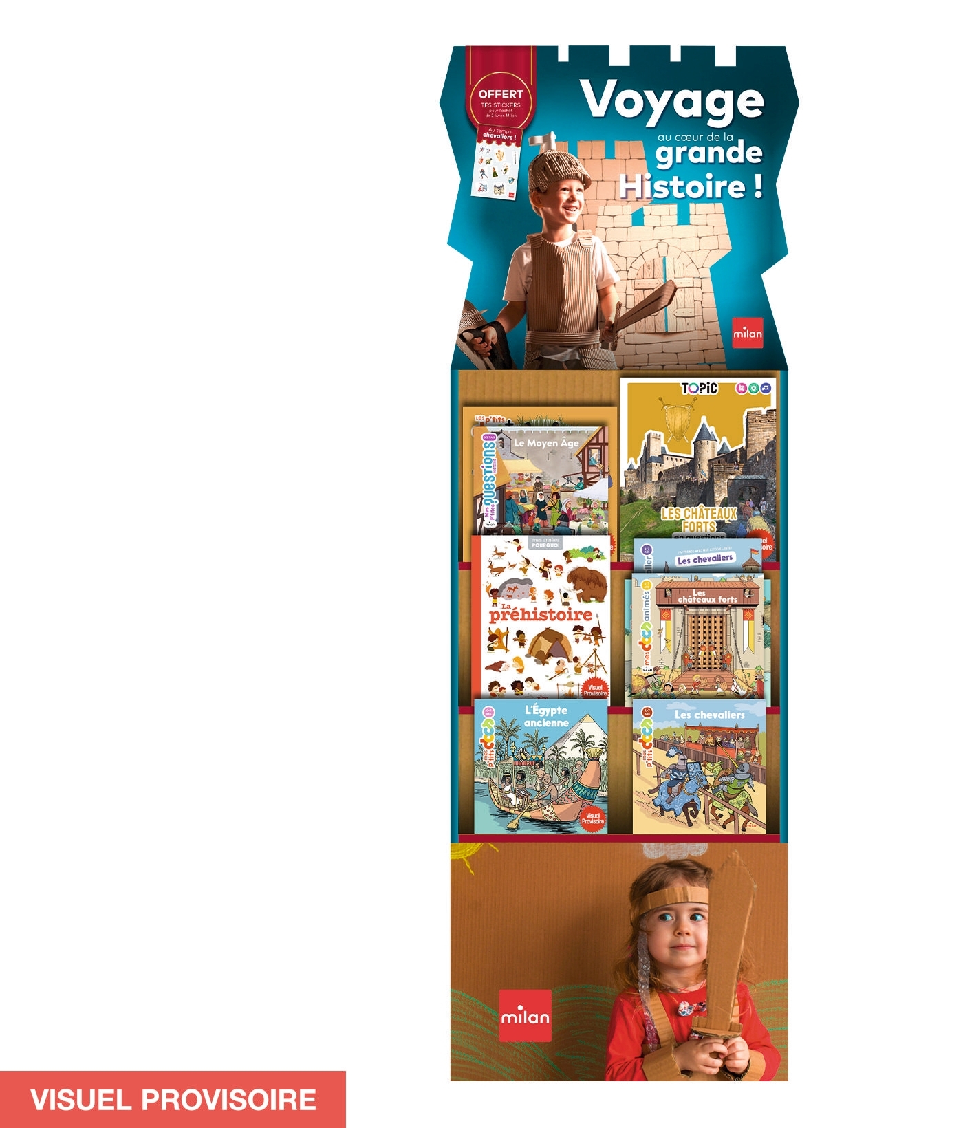 PLV sol docus thème Histoire 45 ex