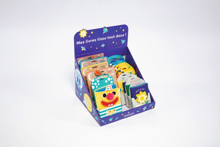 Bac 15 ex livres tissu MILAN 2025