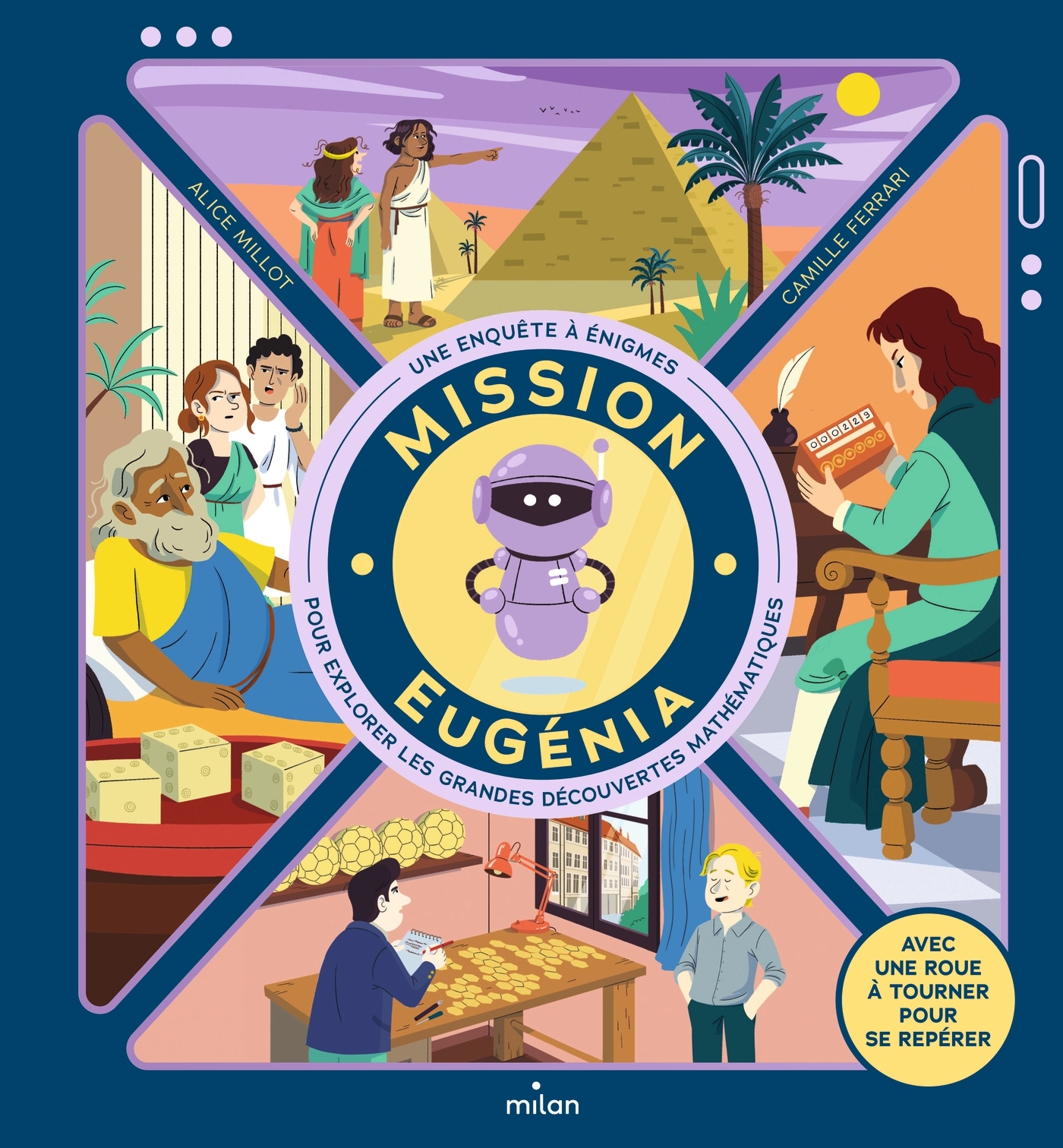 Mission EuGénia - une enquête à énigmes pour explorer les grandes découvertes mathématiques