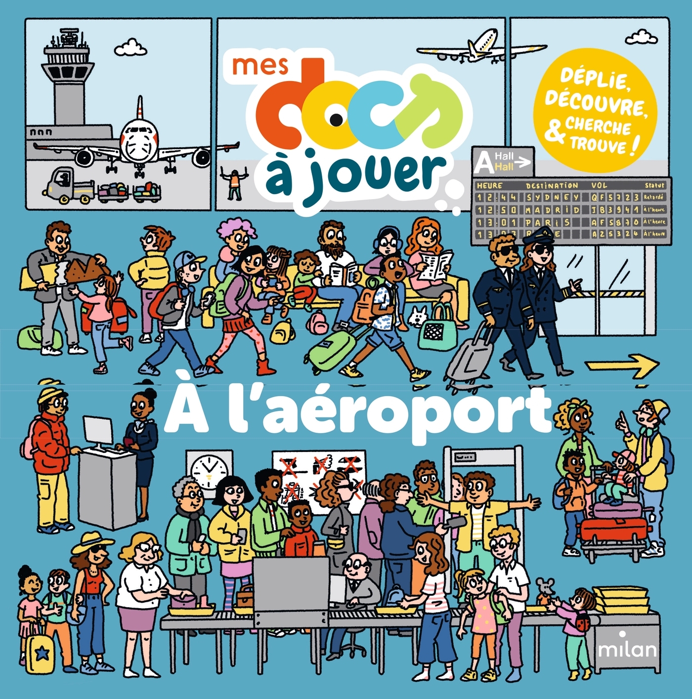 À l'aéroport
