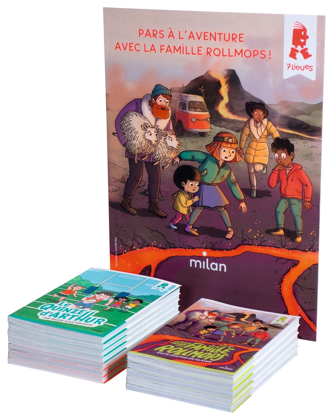 Colis 12 ex. 7 Lieues + déco Rollmops MILAN 2024