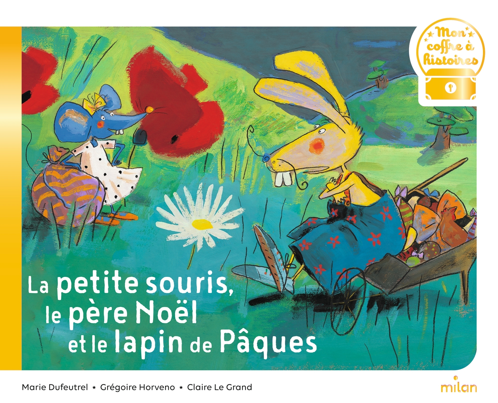 La petite souris, le père Noël et le lapin de Pâques