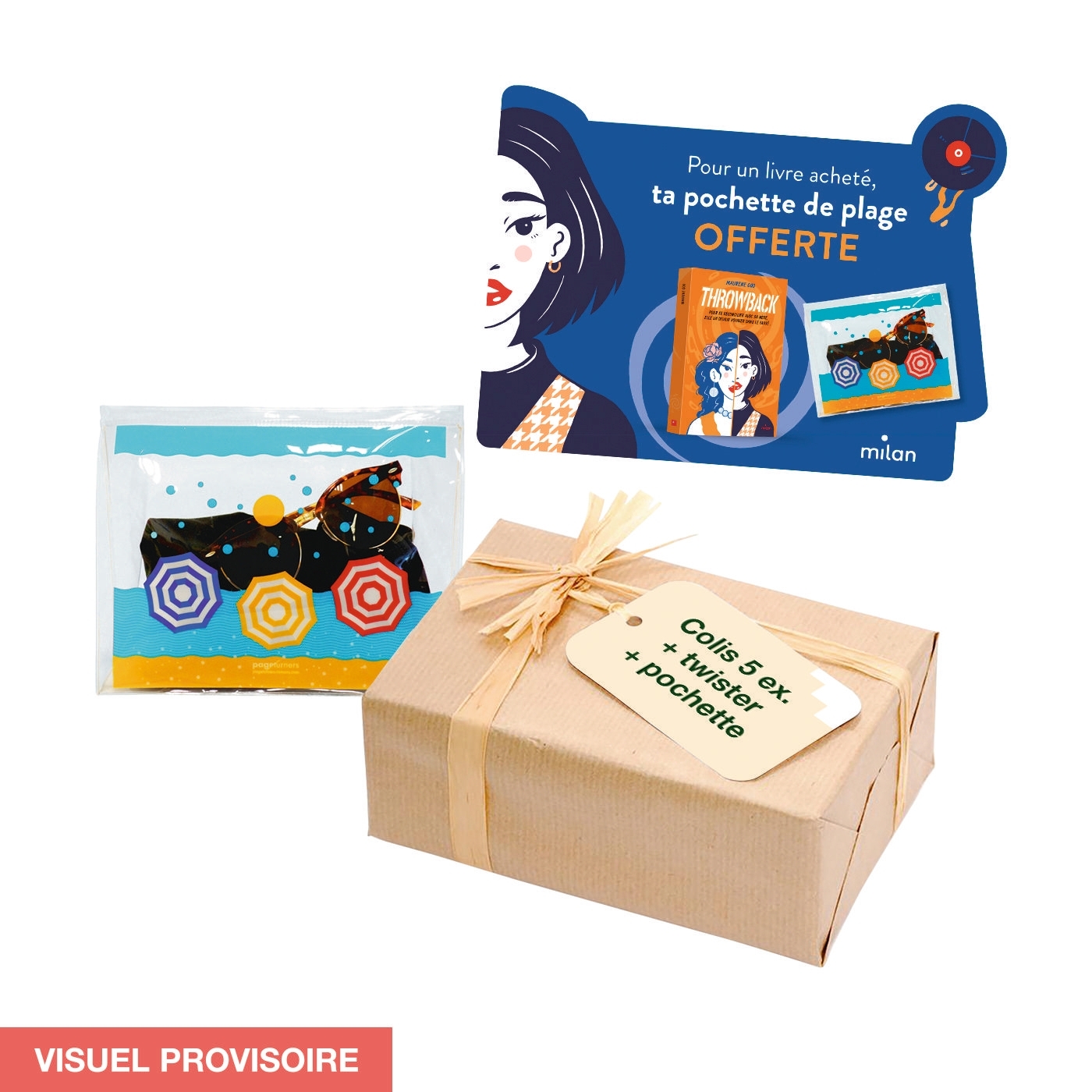 Colis 5 ex. Throwback + prime