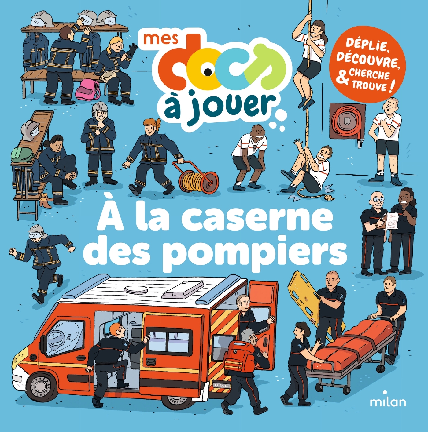 À la caserne des pompiers