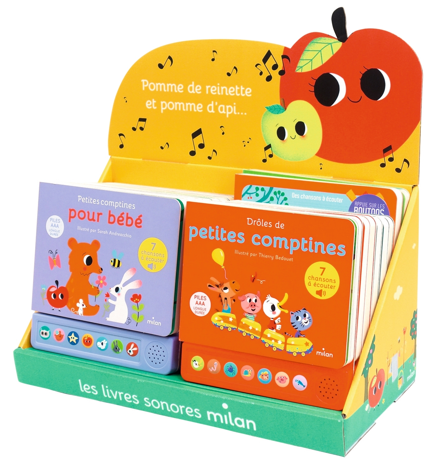 Comptoir 16 ex livres sonores MILAN 2025