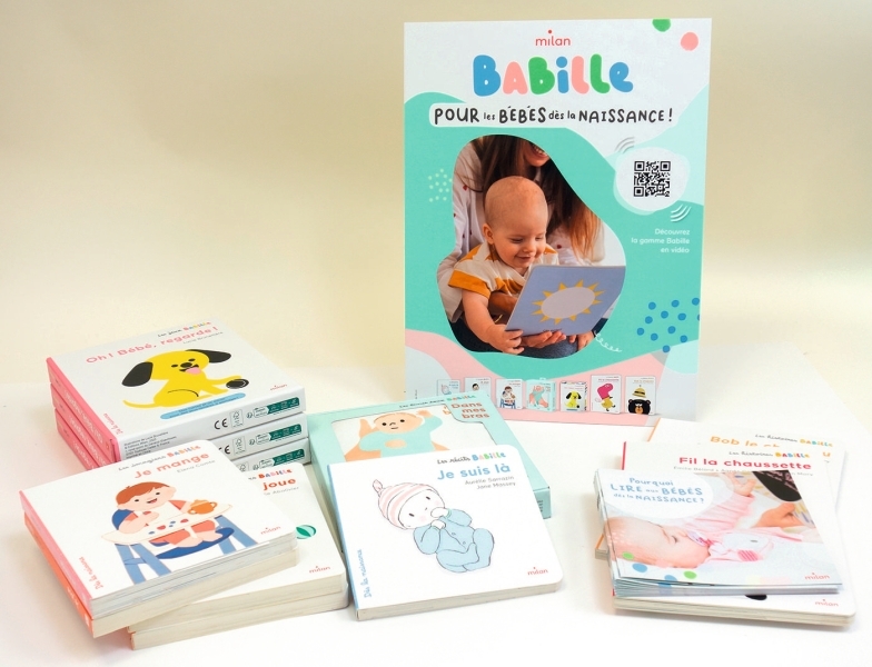 Colis Babille 11 ex + chevalet + livrets gratuits MILAN 2025