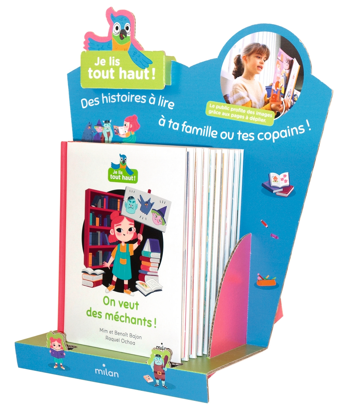 Comptoir 9 ex. Je lis tout haut ! MILAN 2024