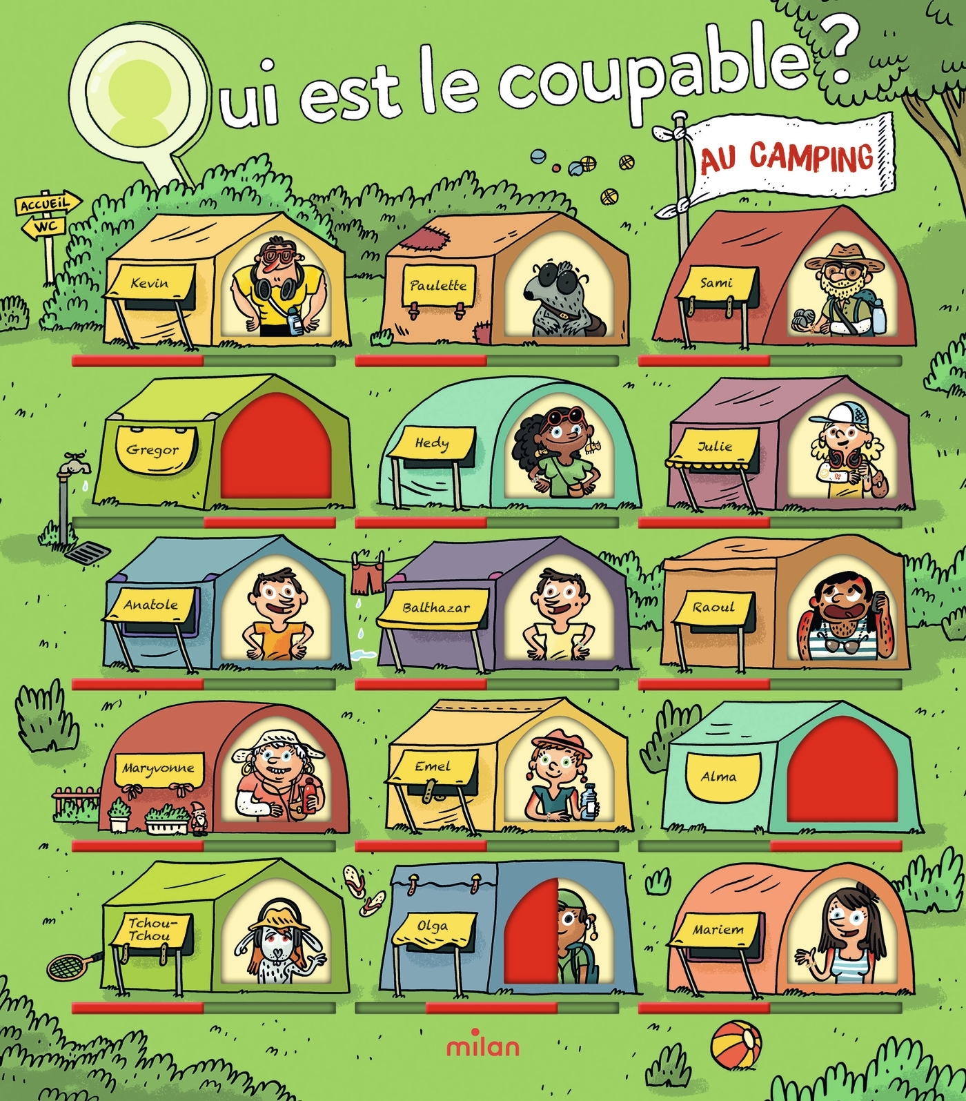 Qui est le coupable au camping ?