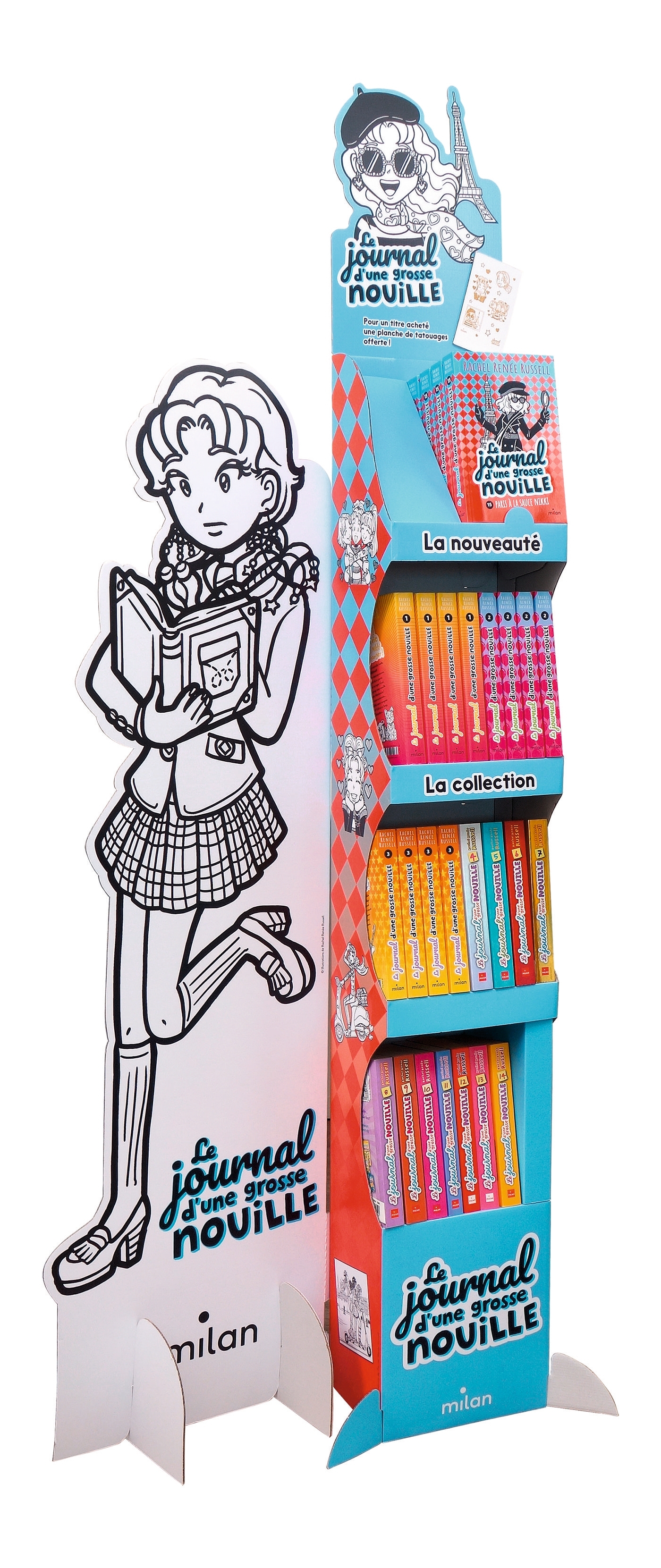 PLV sol 25 ex. La grosse Nouille + prime tatouages MILAN 2024