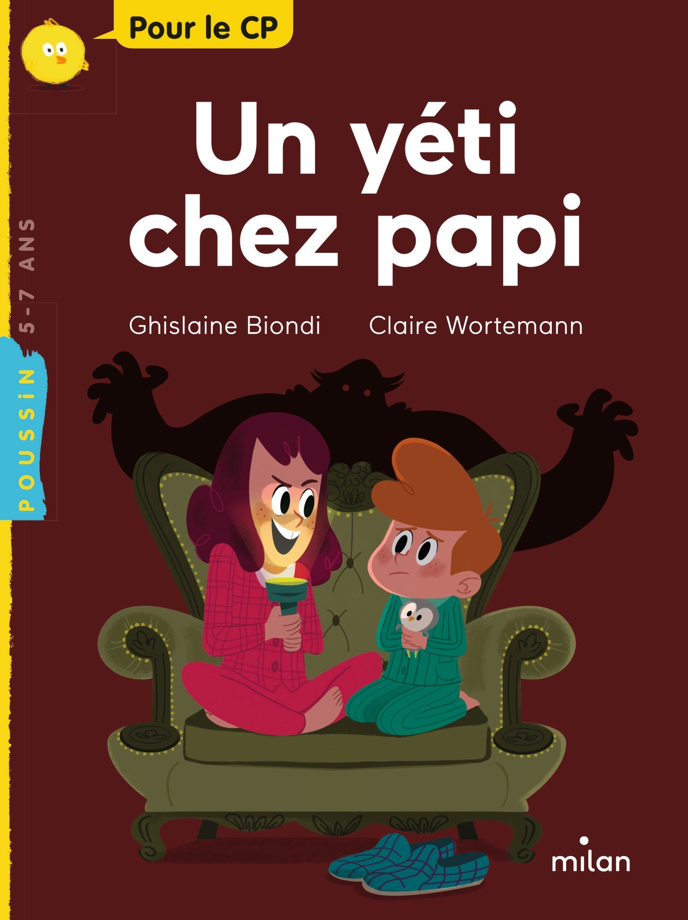 POCHE POUSSIN - UN YETI CHEZ PAPI
