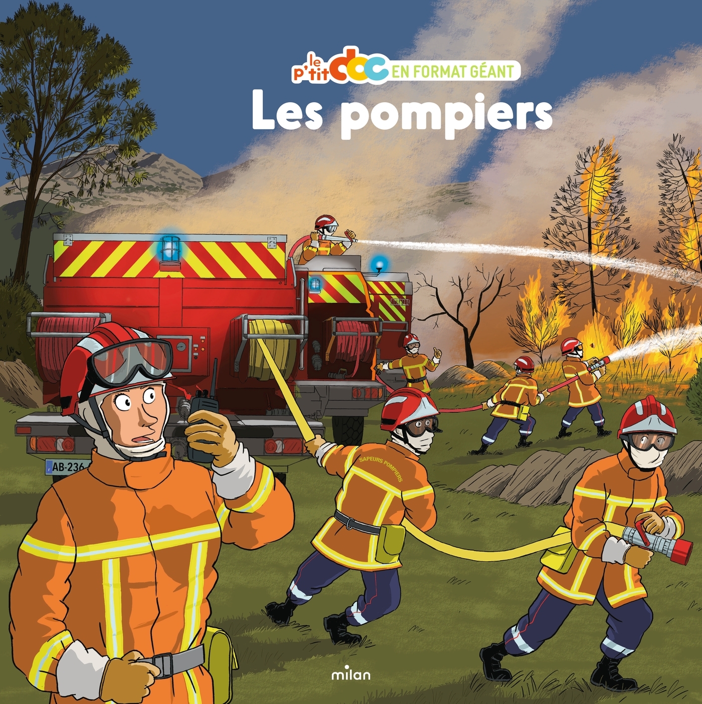 Les pompiers - format géant