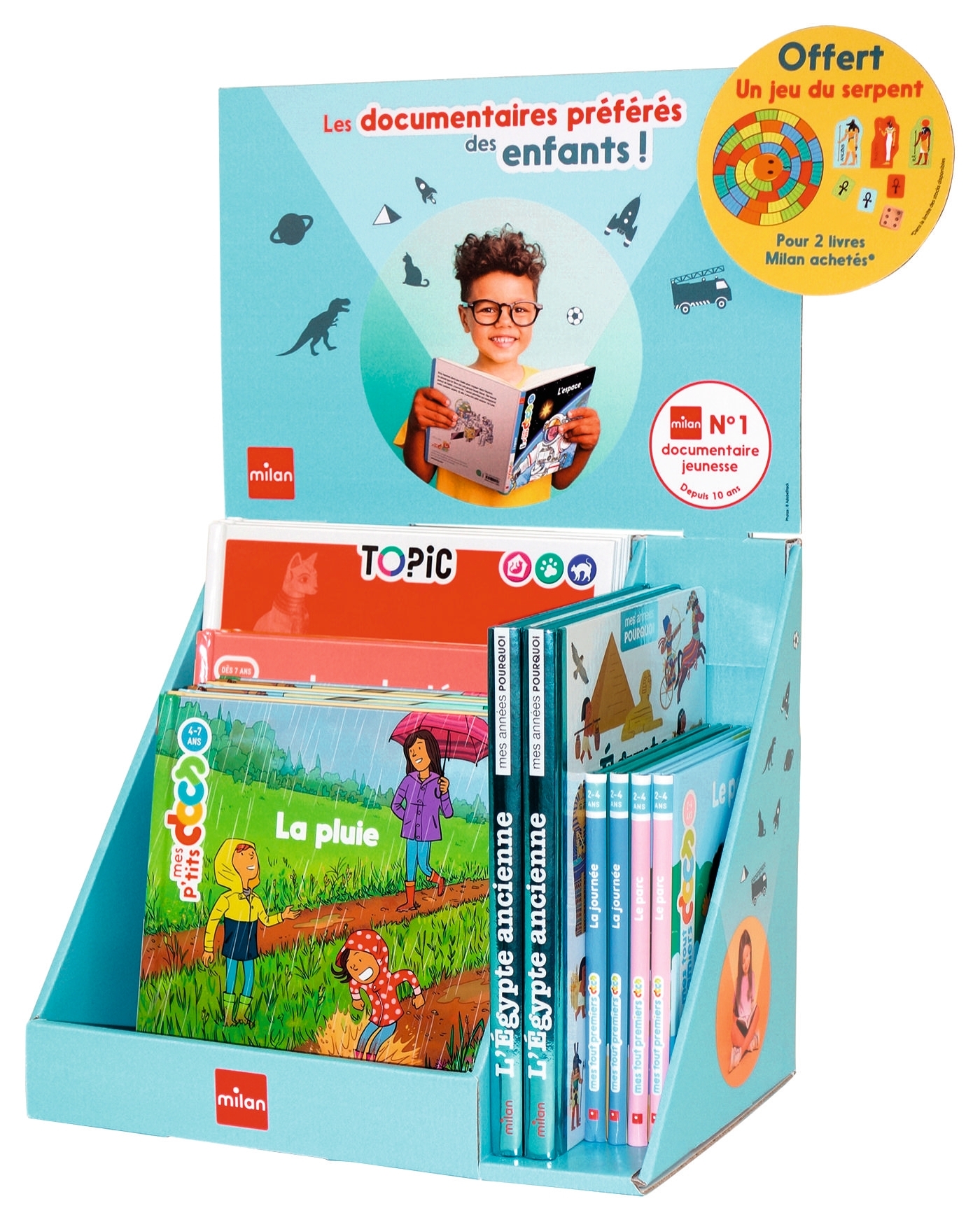 Comptoir Docus rentrée - 10 ans leader - 20 ex + primes 2025