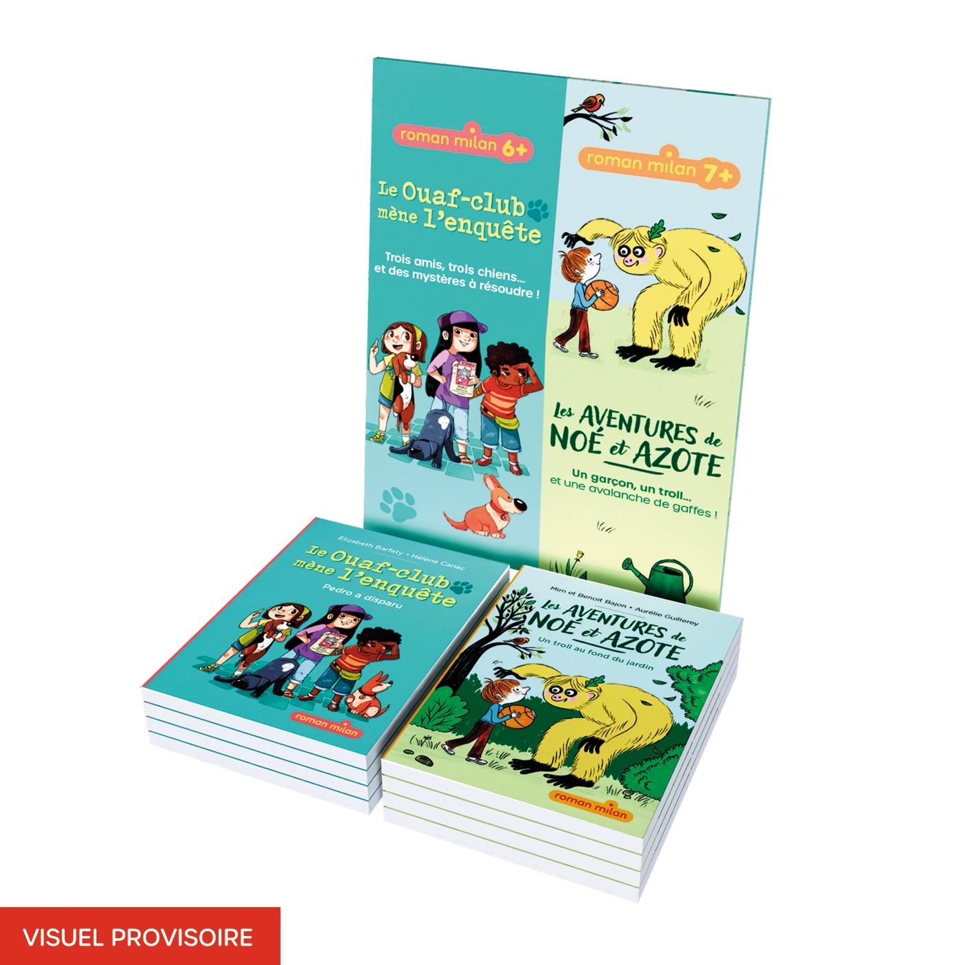 Colis Romans Milan 8 ex. + chevalet MILAN 2025