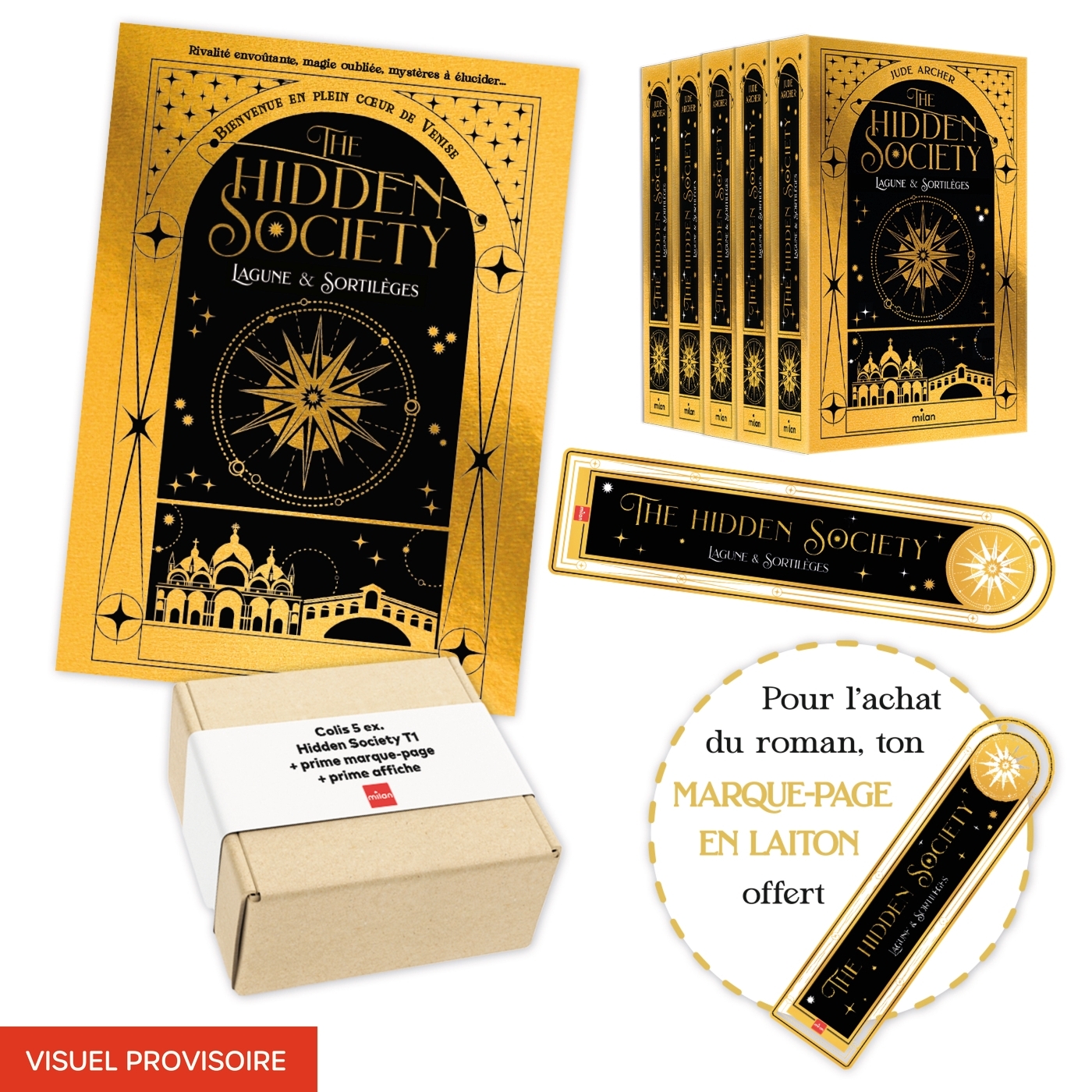 Colis 5 ex. Hidden Society + posters + MP MILAN 2025
