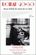 ROMAN 20-50, N 23/JUIN 1997. COLETTE,  <EM>CLAUDINE A L'ECOLE</EM> ET  <EM>GIGI</EM>. ARLAND, BERDIA