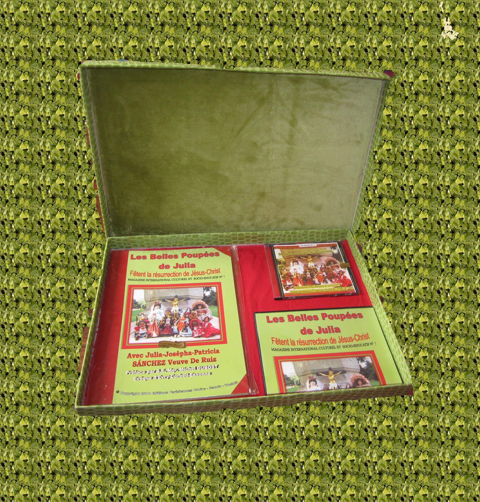 COFFRET N°1 LES BELLES POUPEES DE JULIA FETENT LA RESURRECTION DE JESUSCHRIST338