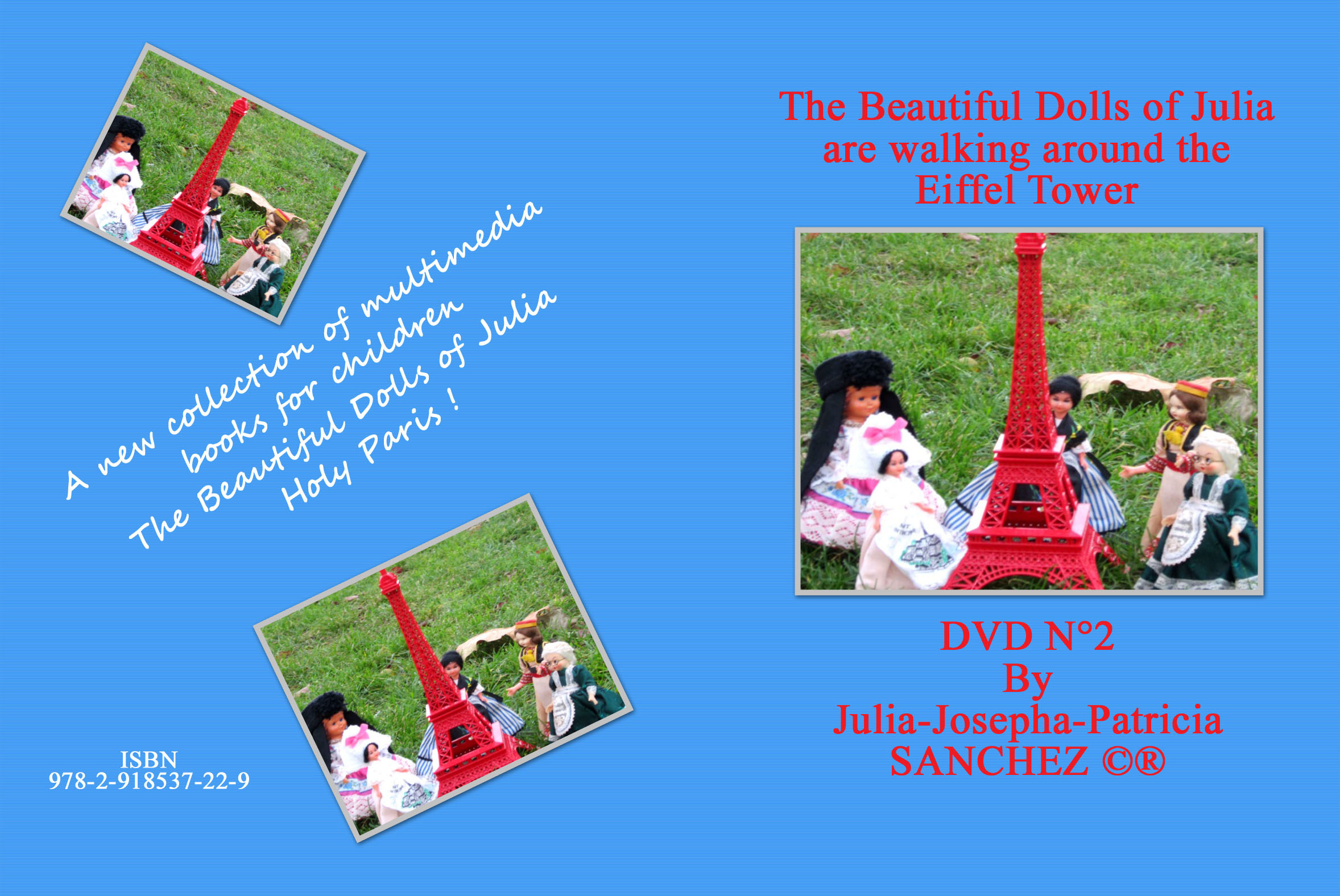 DVD THE BEAUTIFUL DOLLS OF JULIA ARE WALKING AROUND THE EIFFEL TOWER