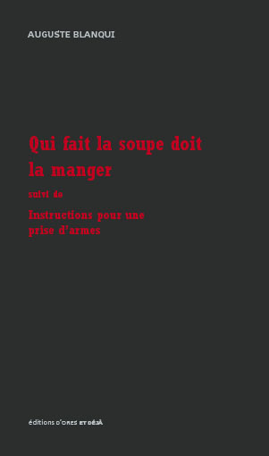 Qui Fait La Soupe Doit La Manger