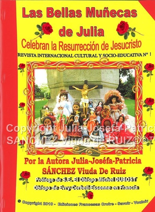 LIBRO LAS BELLAS MUÑECAS DE JULIA CELEBRAN LA RESURRECCION DE JESUSCRISTO