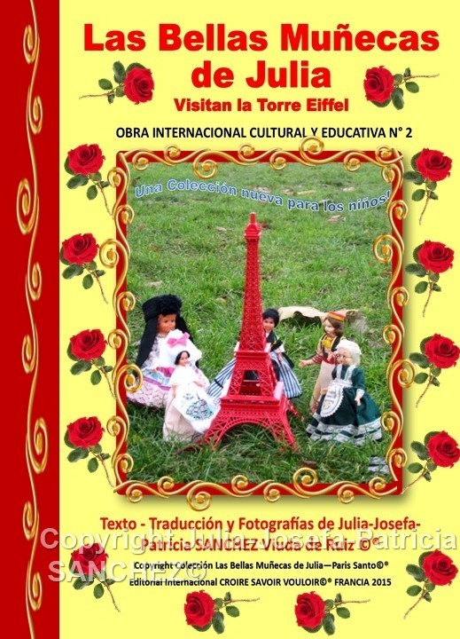 Libro Las Bellas Muñecas de Julia visitan la Torre Eiffel