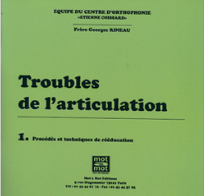Troubles de l'articulation n°1