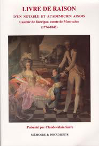 Livre de raison notable Aixois C de Barrigue