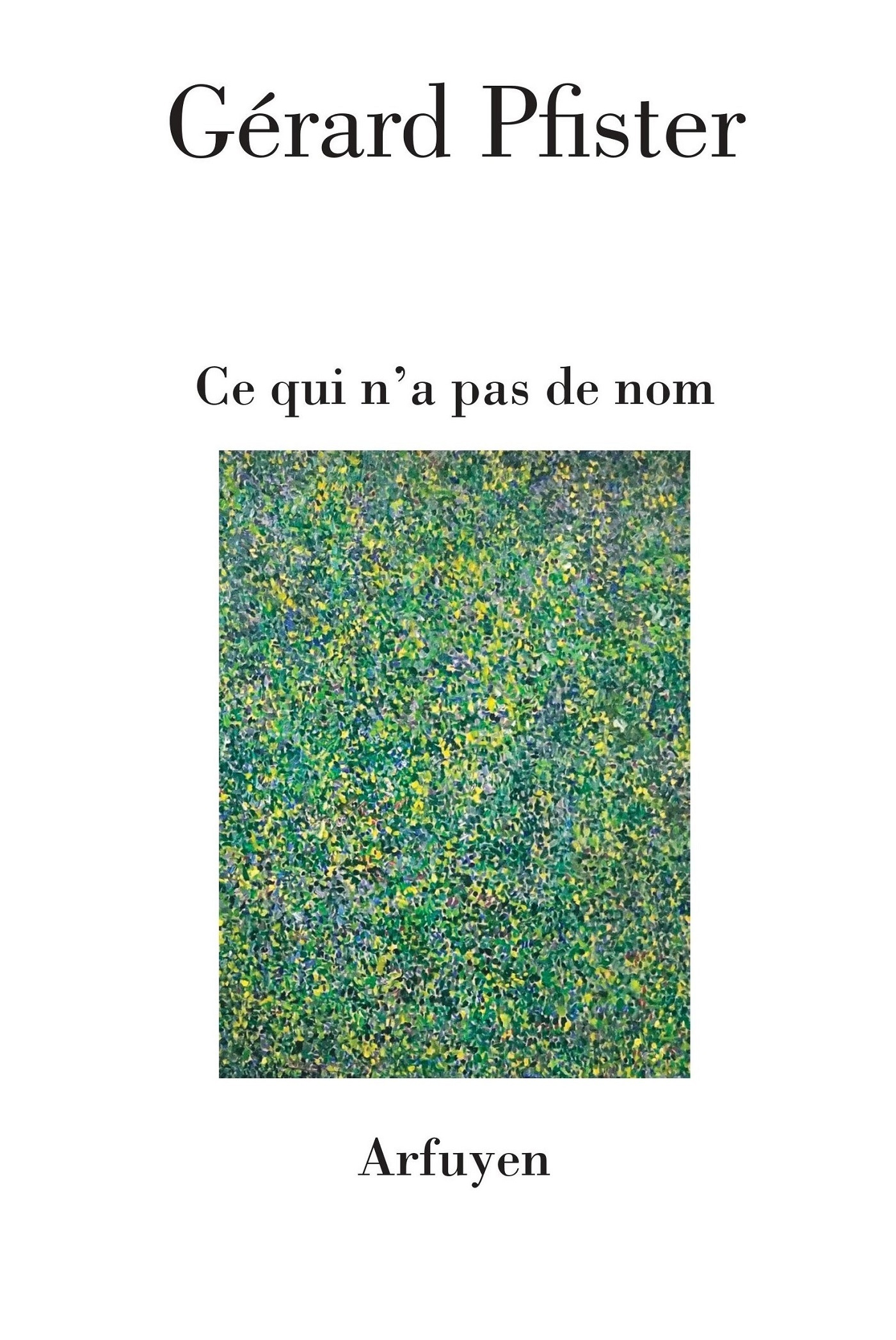 Ce qui n'a pas de nom