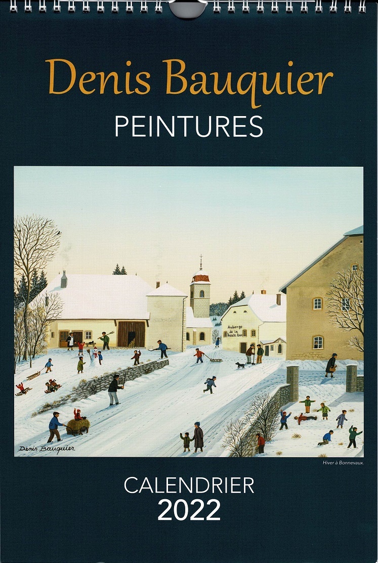 CALENDRIER DENIS BAUQUIER 2022