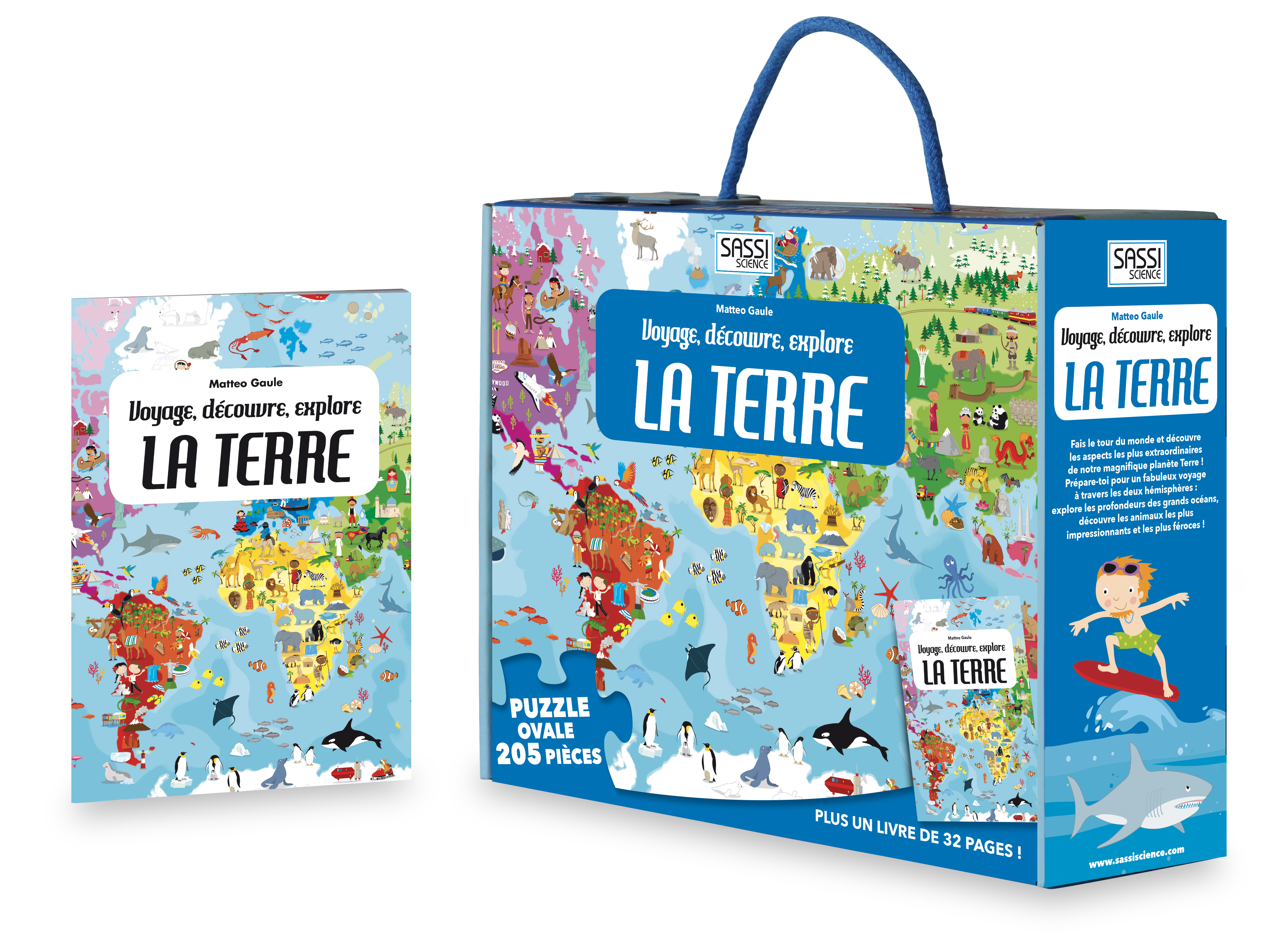 Voyage, découvre, explore - La terre