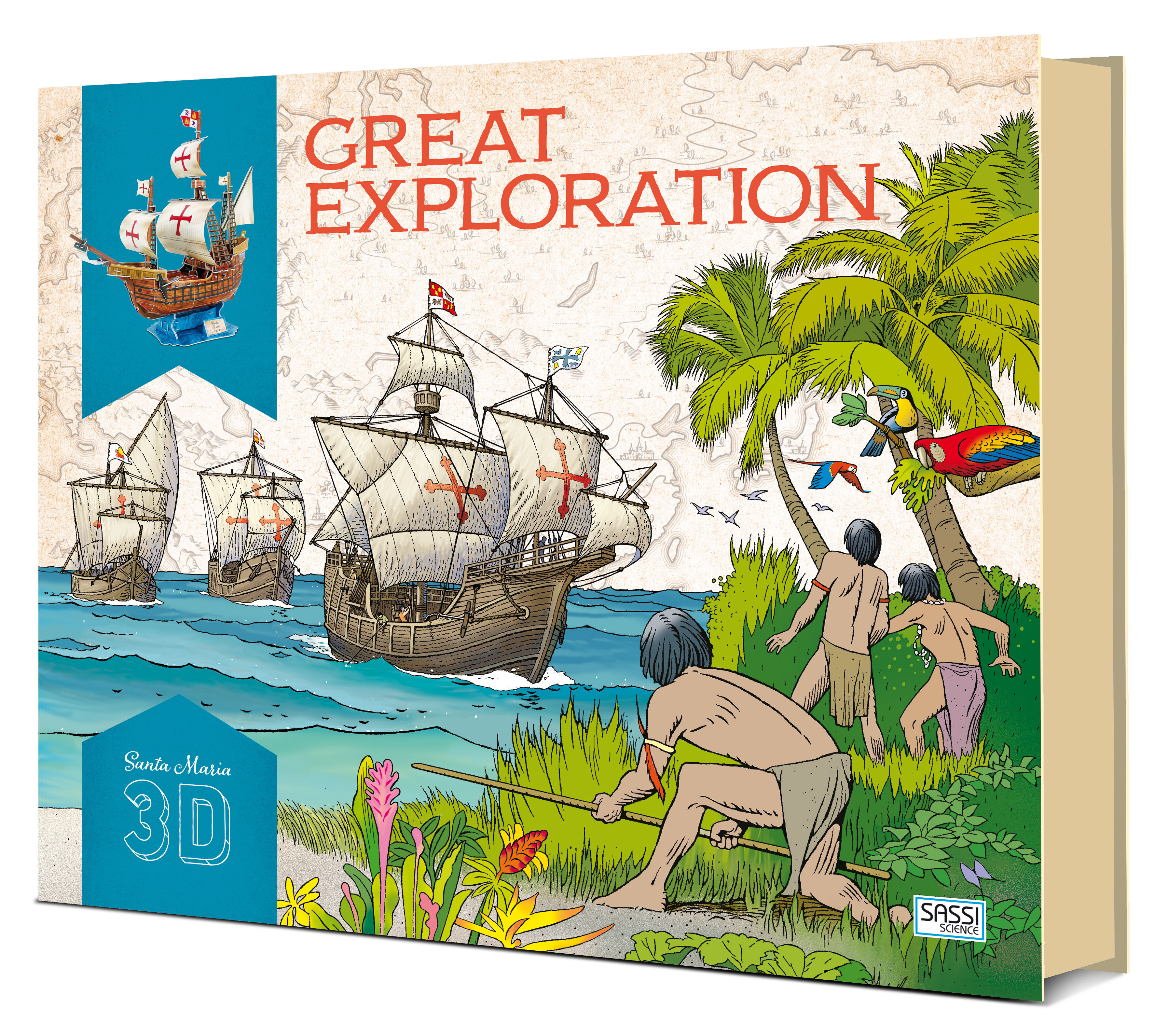 3d models - great exploration - santa maria