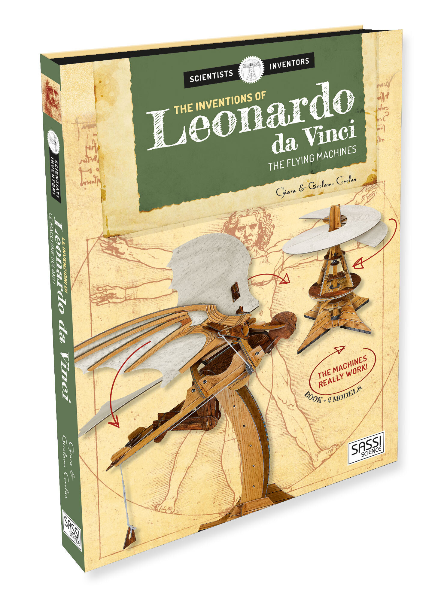 3d s&i - leonardo da vinci: the flying machines