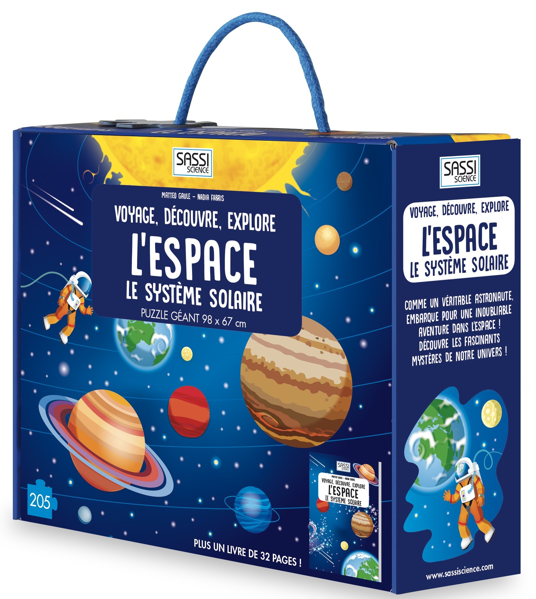 Voyage, découvre, explore - L'espace