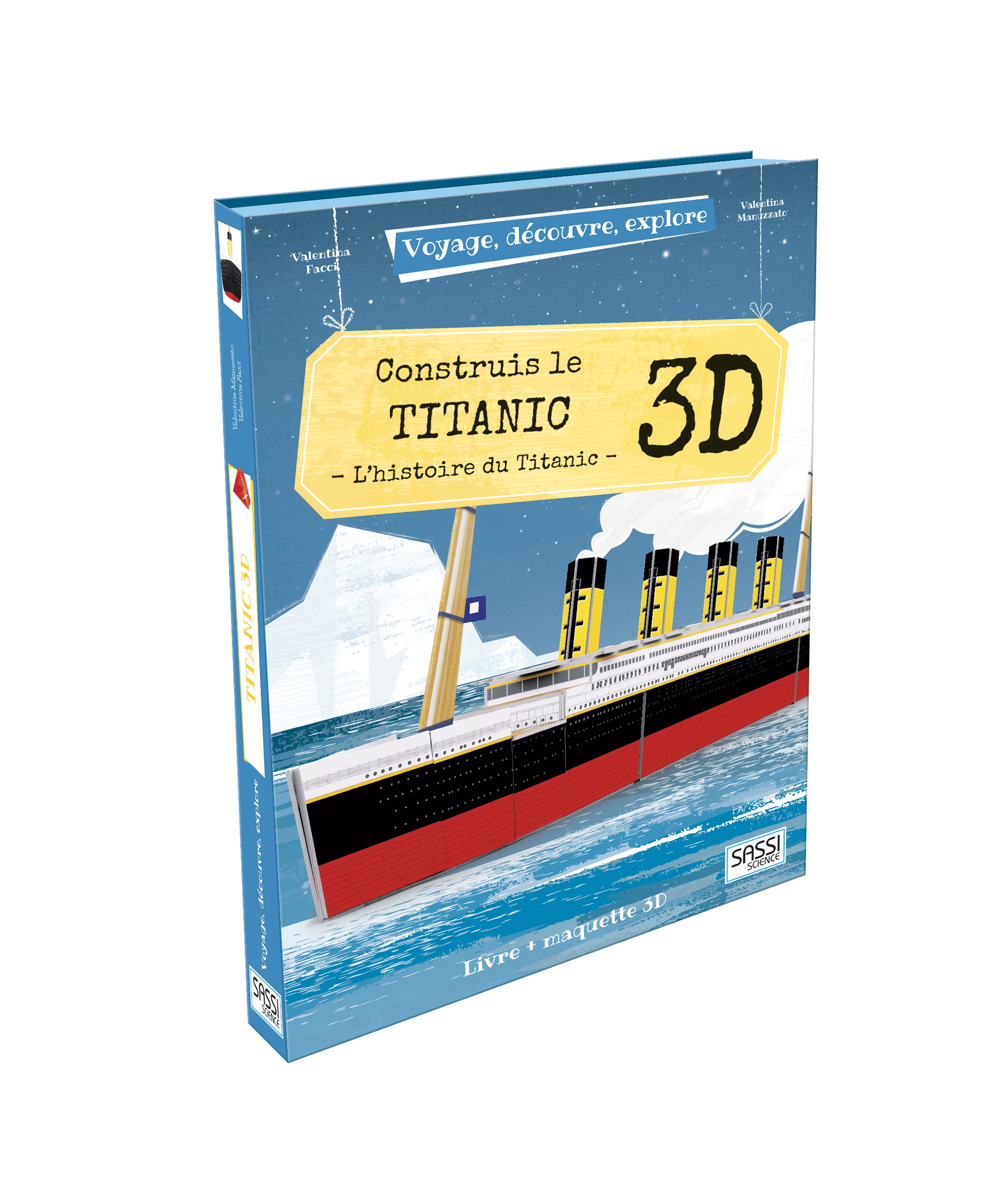Construis le titanic 3D