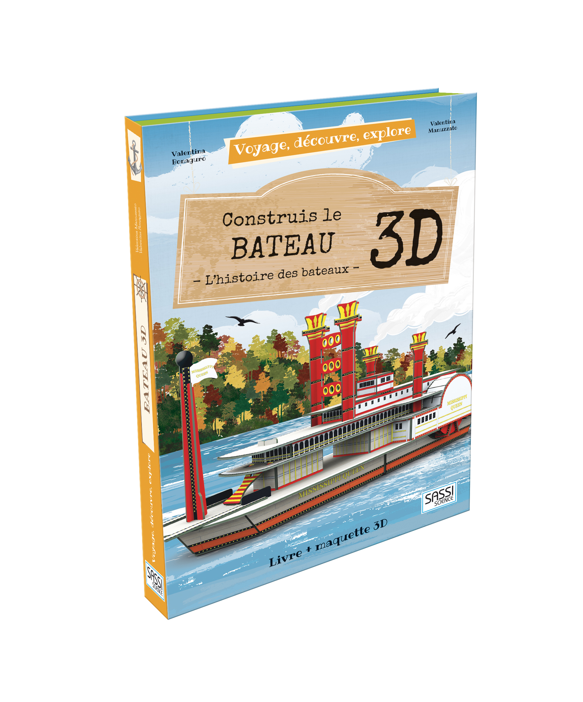 Construis le bateau 3D
