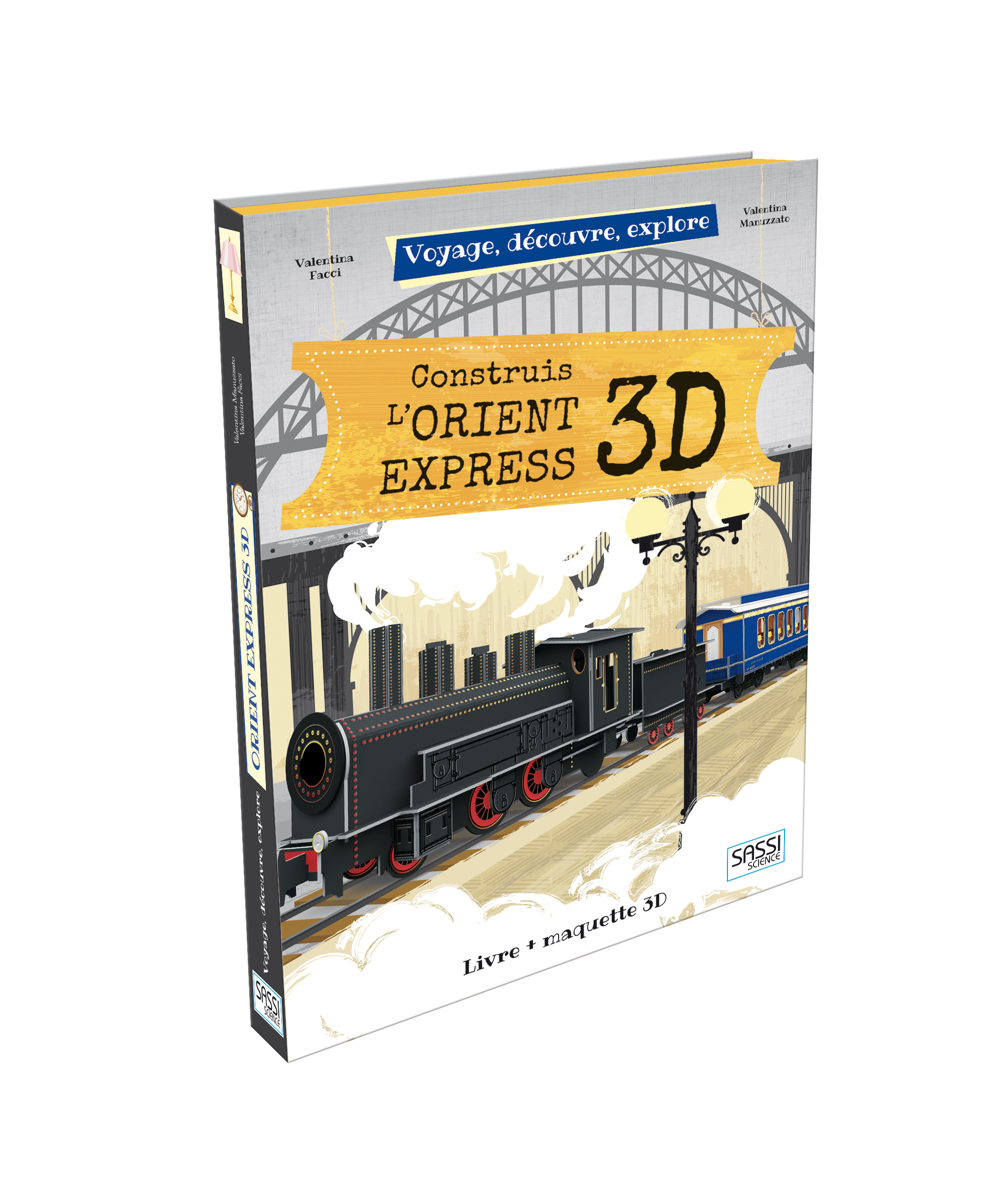 Construis l'Orient express en 3D