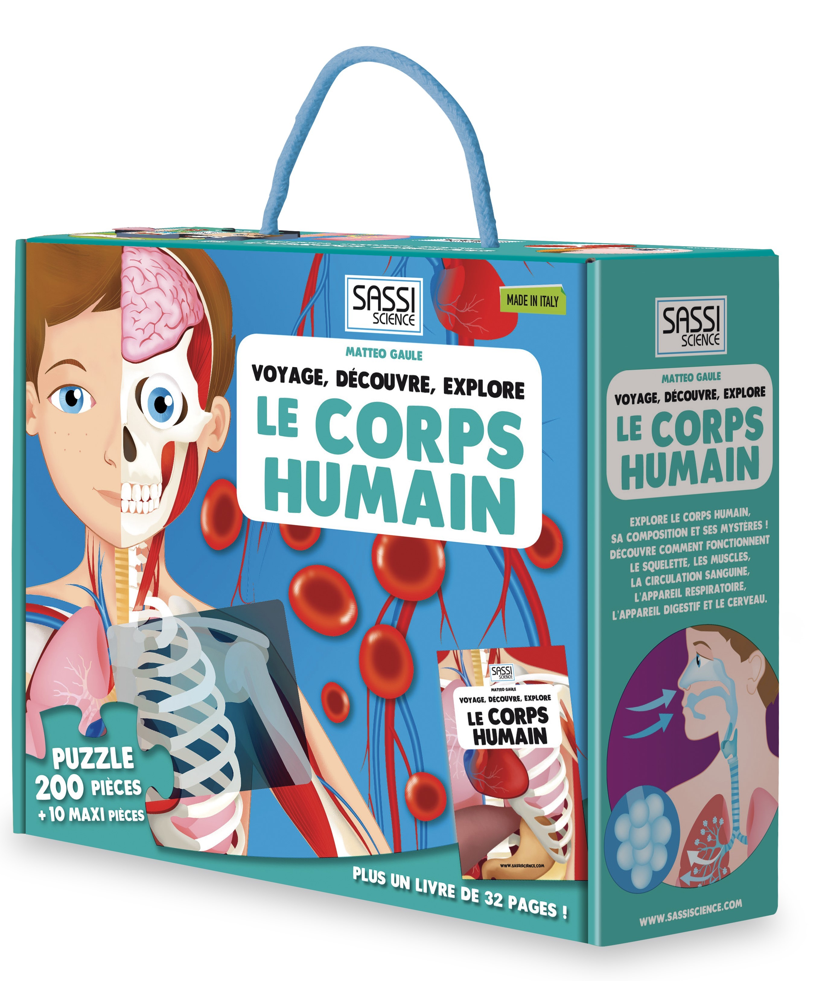 Puzzle prédécoupé : Le corps humain