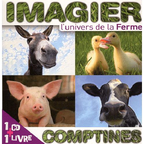 Imagier les animaux de la ferme Livre CD
