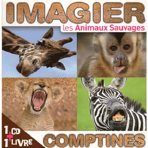 Imagier les animaux sauvages Livre CD