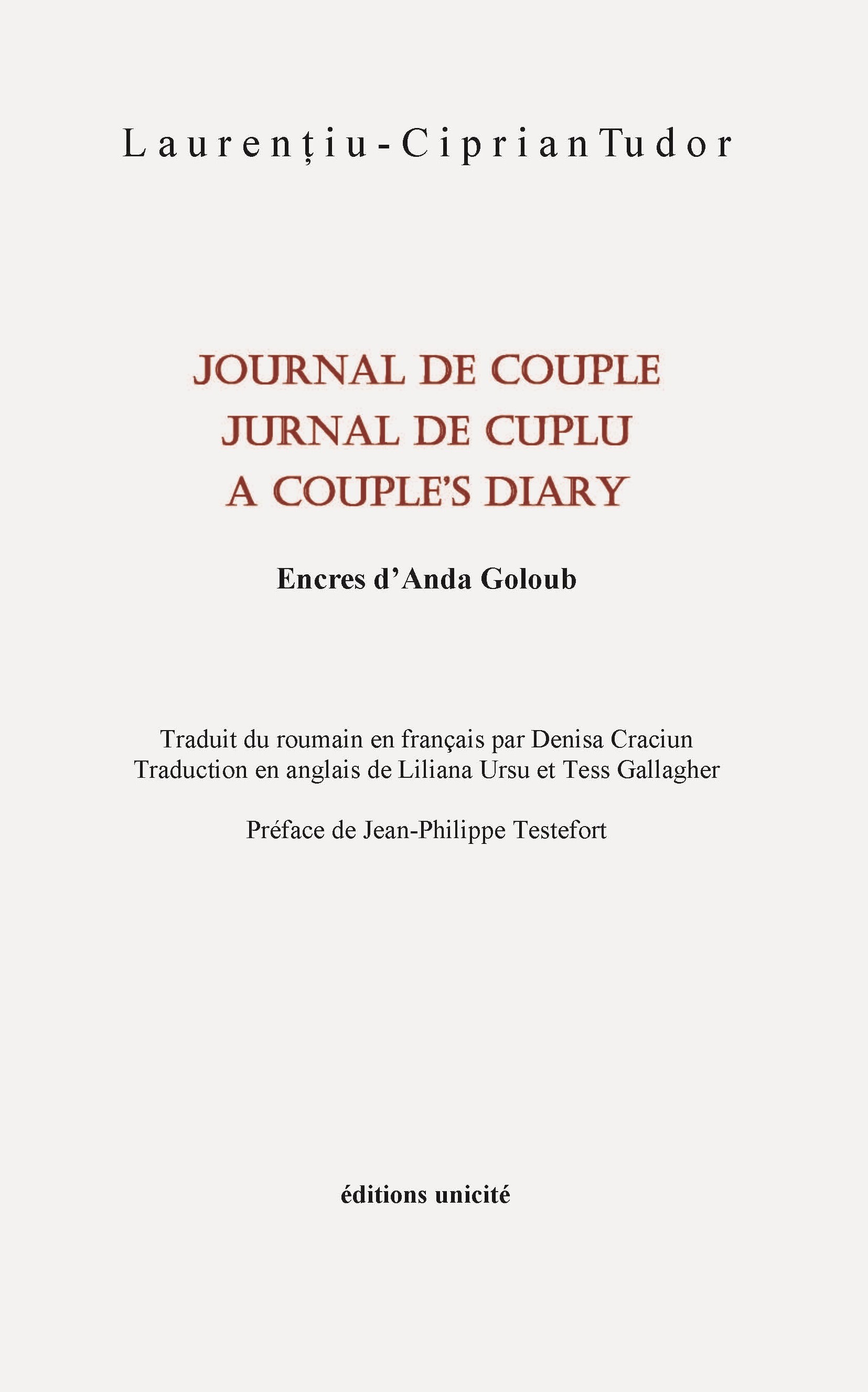 Journal de couple