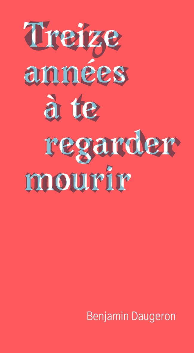 Treize années à te regarder mourir